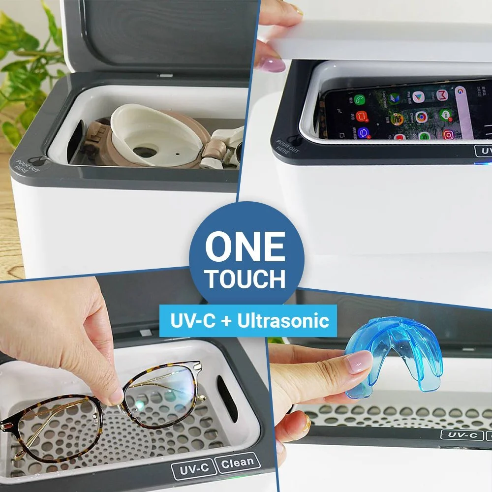 Ultrasonic Cleaner & UV Light Sanitizer (Black Version) - Image 6