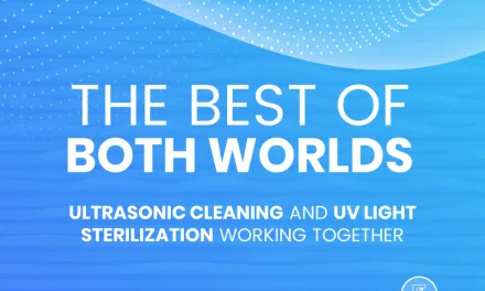 Ultrasonic Cleaning & UV Sterilization Working Together