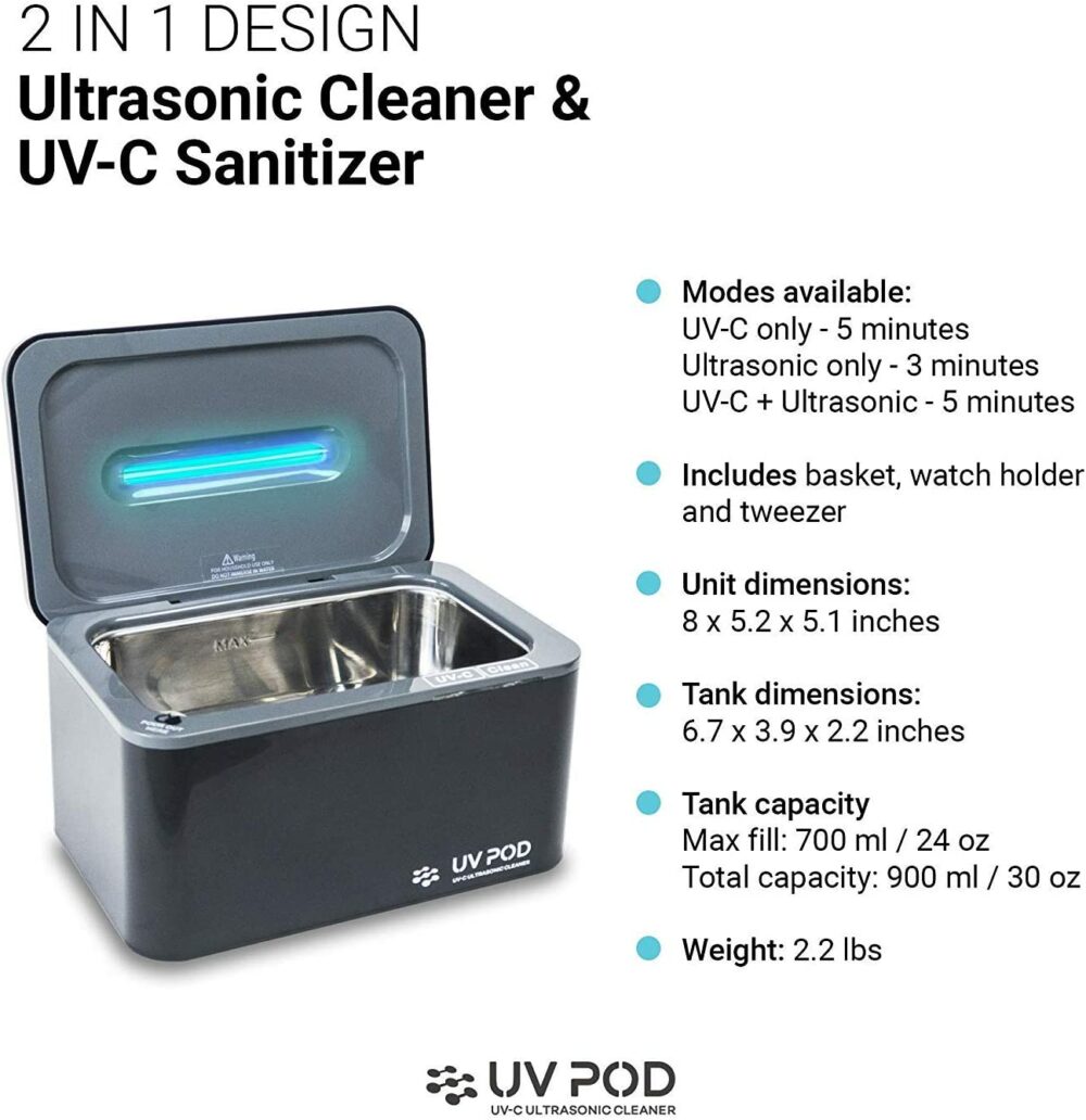 The Best Ultrasonic Cleaner for Jewelry and Other Personal Belongings in